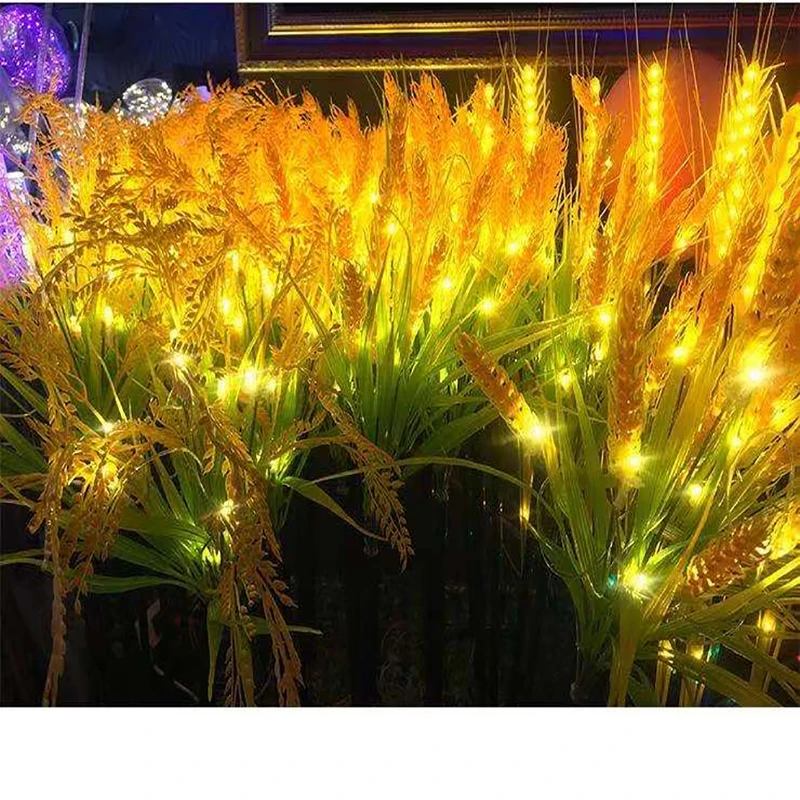 30/50 pcs LED Wheat Ear Light Outdoor square lawn villa park lighting cultural tourism landscape solar energy rice planting lamp
