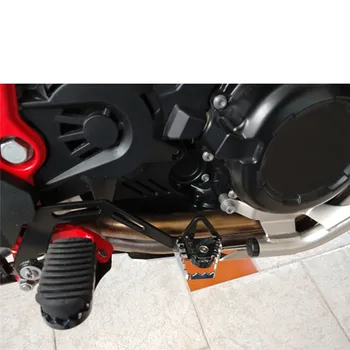 

2020 Black pin motorcycle rear foot brake foot brake nail pad enlarger Lever Step Tip Plate