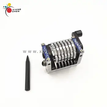 

GTO MO Roland Rotary Straight Type Numbering Machine 4-7 3/16 Gothic Without Spring Backward