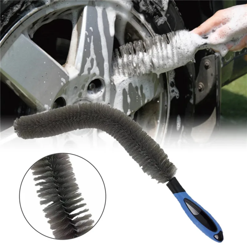 60cm Tire And Wheel Brush Car Cleaning Kit Wash Tool Brush Detailing