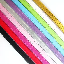 1 м длина 8 мм 50 полосок копия кожаный ремень подходит 8 мм скользящие шармы в виде букв