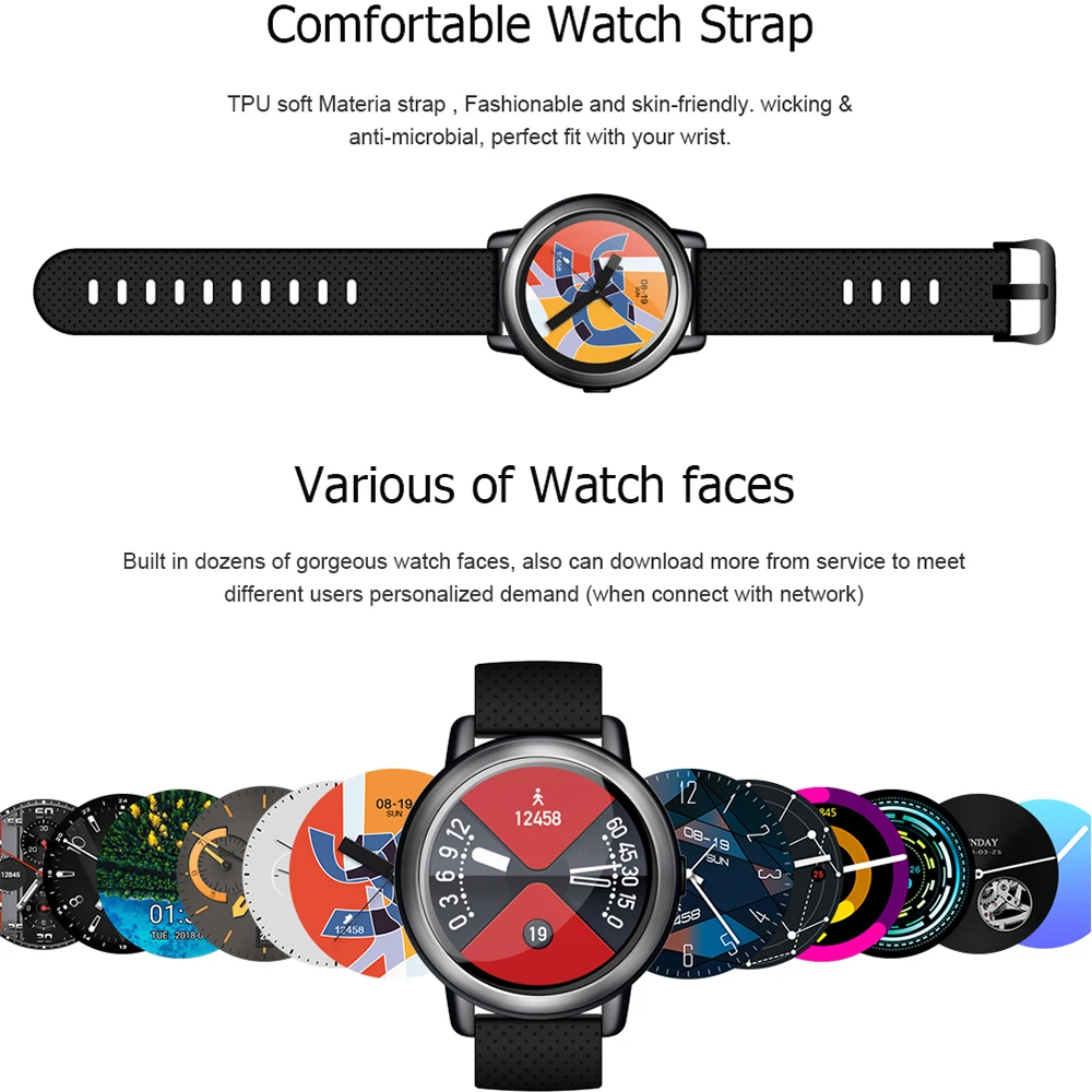 Новые смарт-часы Android 7,1 Ram3GB Rom32GB MTK6739 relogio Smartwatch gps водонепроницаемые Смарт-часы OLED часы для мужчин L5