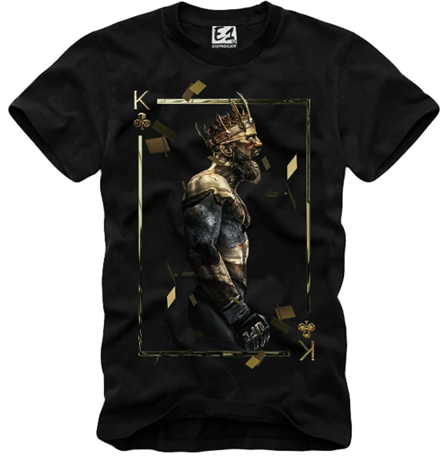 E1SYNDICATE T SHIRT CONOR McGregor MMA CHAMPIONs BELLATOR 3423 |