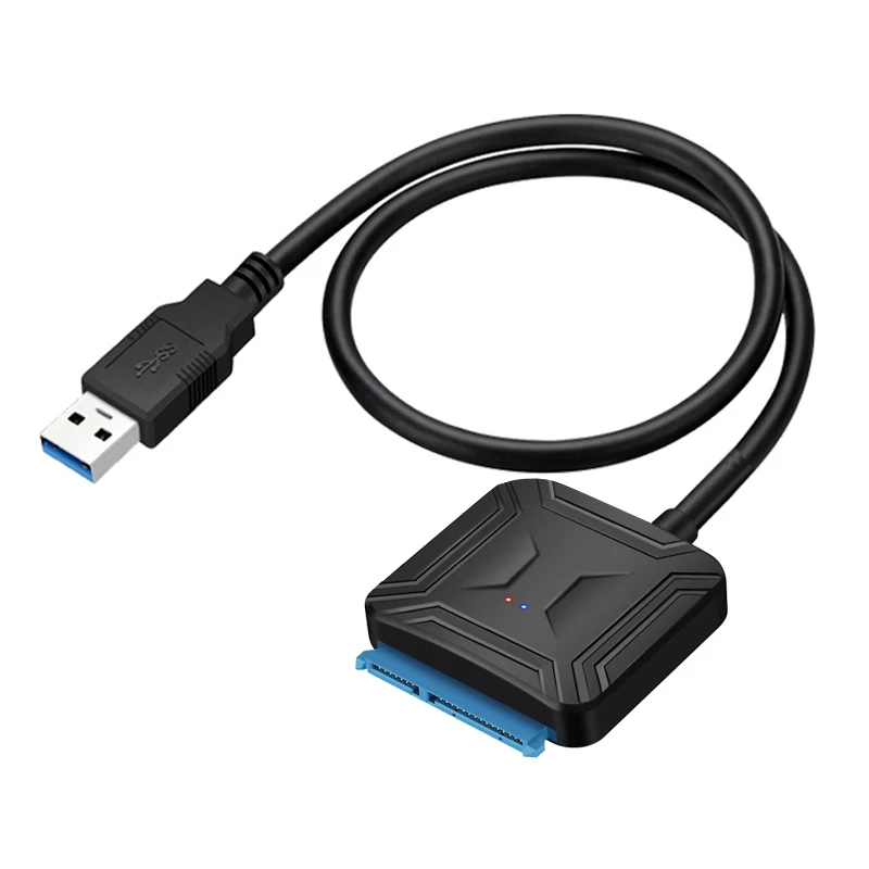 USB 3,0 на SATA III Кабель-адаптер с UASP SATA на USB конвертер для 2," 3,5" жесткого диска HDD и твердотельных дисков SSD