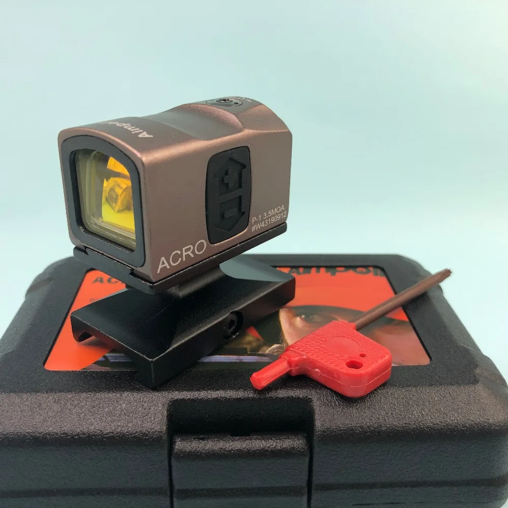 Тактический P1 Red Dot Reflex Sight голографический прицел страйкбол охотничья оптика для пистолета RMR Sight