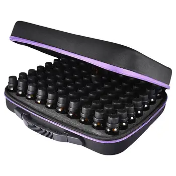 

Hot 70 Bottles Essential Oil Case 15ML Perfume Oil Essential Oil Box Travel Portable Carrying Holder Nail Polish Storage Bag