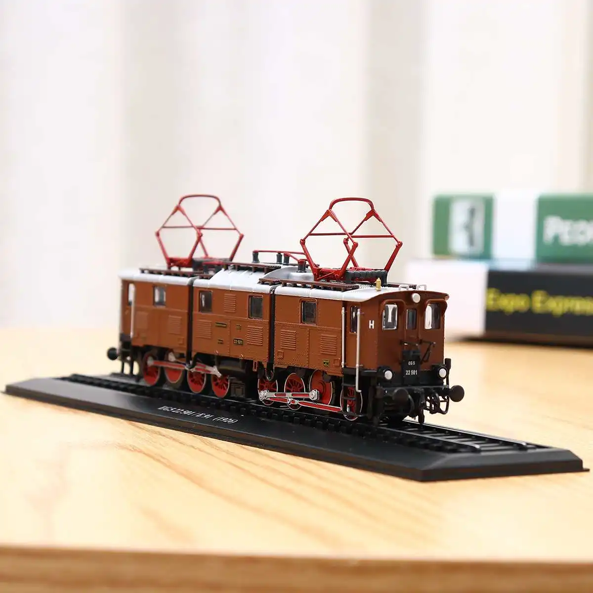 1926 501-e 1: 87 Модель поезда железнодорожной перевозки трамвая Ретро Смола Модель поезда детские игрушки украшение дома орнамент