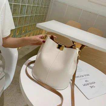 

Bag Women's 2020 New Fashion Shoulder Messenger Bag Large Capacity Bucket Bag