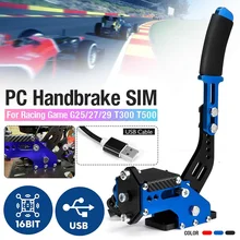Sistema frenante a mano sensore Hall a 16 Bit Sim freno a mano USB per giochi di corse G25/27/29 T300 T500 Fanatec Osw Dirt Rally rosso