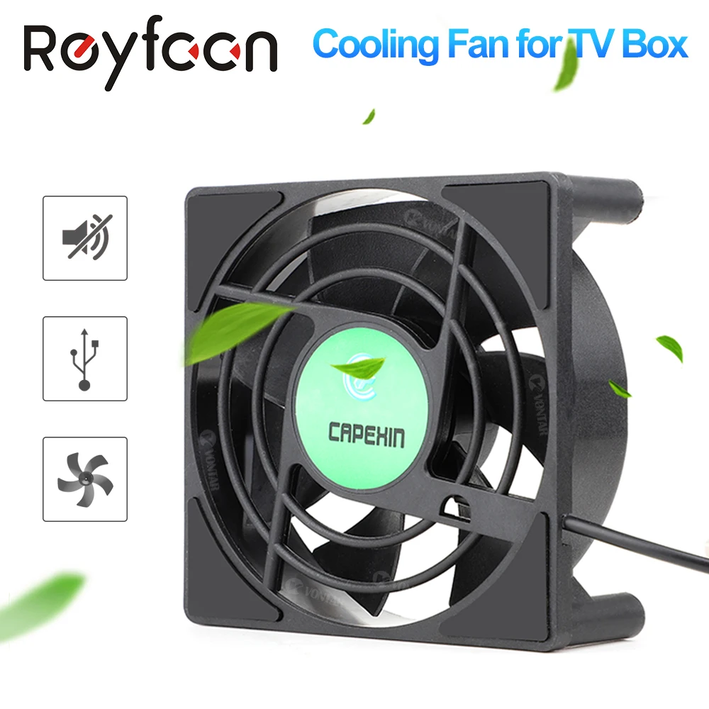 C1 Cooling Fan For Android Tv Box H96 Max Set Top Box X3 Pro Wireless