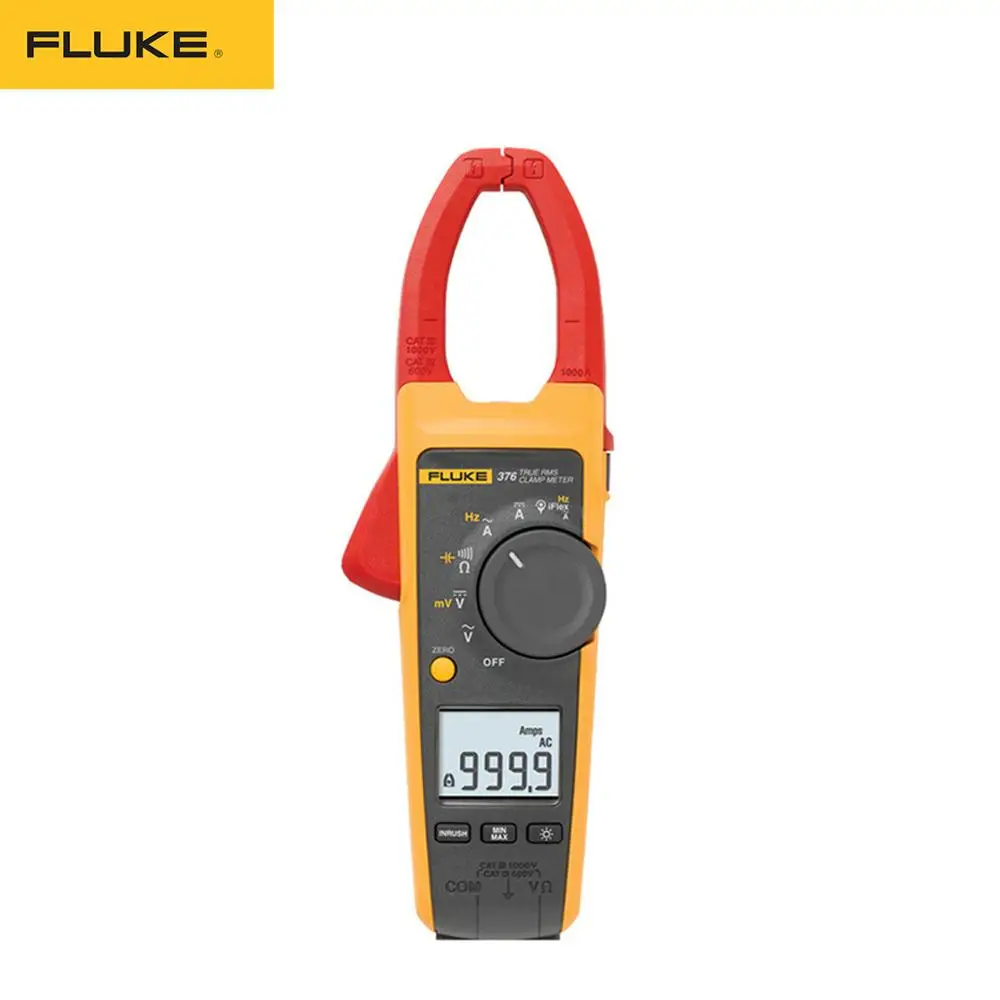 Fluke 376 True RMS 1000A AC/DC токоизмерительный прибор с отслеживаемым NIST калибровочным