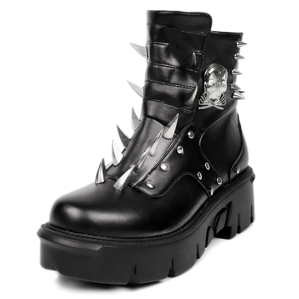 mens punk rock boots