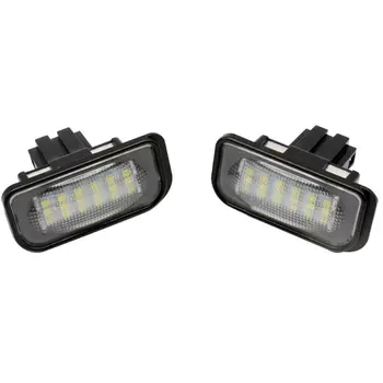

Trunk License Plate Light LED Map 1 pair Auto Interior Lamp Bulb White