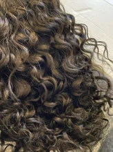 Pelucas de cabello humano peruano para mujeres negras, postizo de ondas profundas con cierre de encaje, 4x4