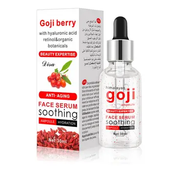 

30ML Goji Berry Facial Serum With Hyaluronic Acid Paraben Free Fragrance Anti-oxidation Anti-aging Remove Melanin Natural Serum