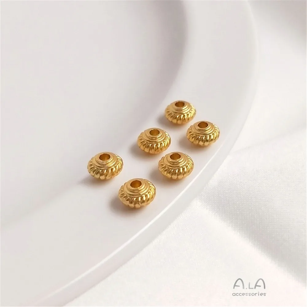 Рисунок 2 - Бусины-фонарики золотистого цвета