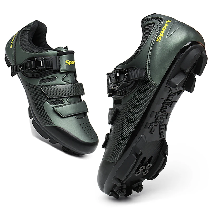 Reorganizar religión Mutilar Calzado de ciclismo de montaña para hombre y mujer, zapatillas de velocidad  Spd, bicicleta de montaña de Pedal para calzado plano, calas de carretera a  la moda, zapatillas con autosujeción|Zapatillas de ciclismo| -