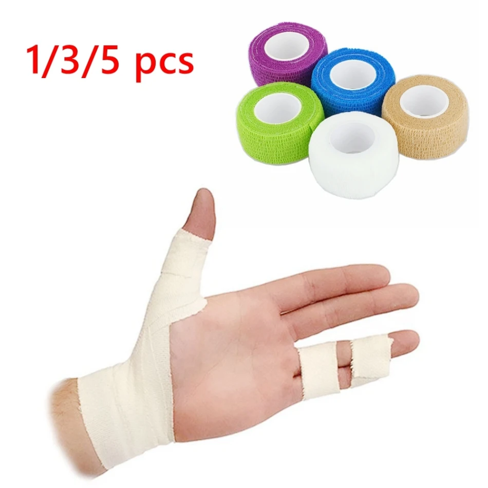 

4.5M sports protection elastic bandage waterproof bandage muscle finger joint pack first aid kit medical self-adhesive bandage