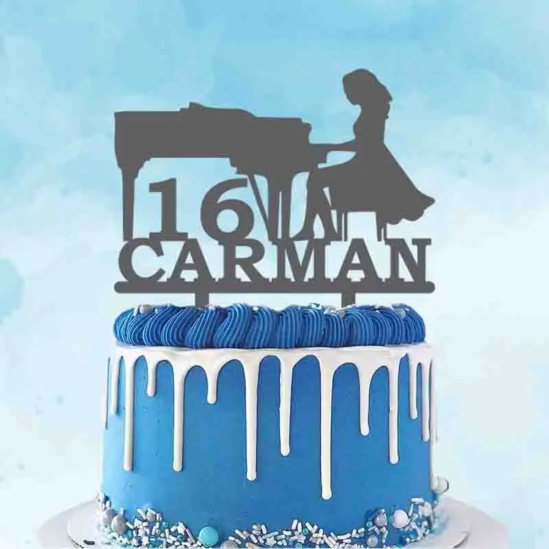 Personalized Piano Cake Topper Custom Name Age Girl Playing Piano Cake personalized-piano-cake-topper-custom-name-age-girl-playing-piano-cake