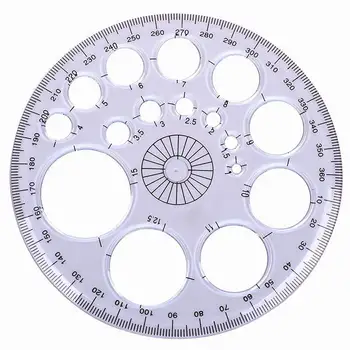 

200pcs 360 Degree Protractor Circle Modern Master Template