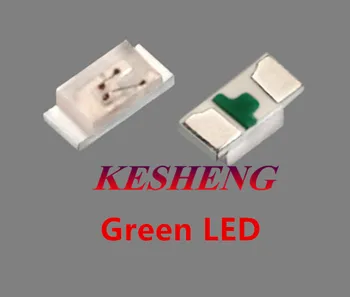 

100pcs SMD 0402 0603 0805 2835 3528 1206 5050 5730 3014 4014 Diodo Green light emitting diode SMD super bright LED 3V Green