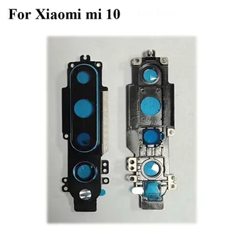 

2PCS Blue For Xiaomi mi 10 Rear Back Camera Glass Lens +Camera Cover Circle Housing Parts Xiao mi 10 test good Mi10