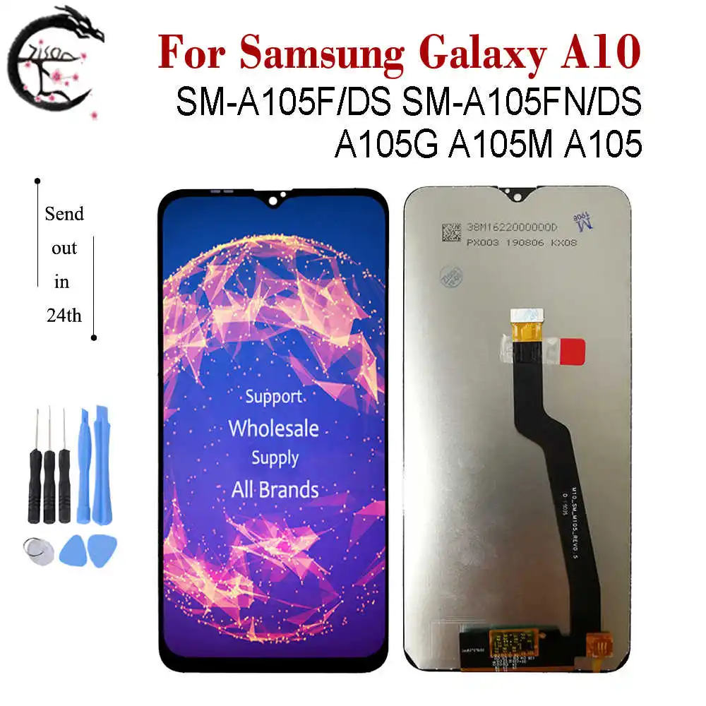 ЖК+ рамка для SAMSUNG Galaxy A10 дисплей SM-A105F/DS A105FN A105G A105M A105 ЖК-экран сенсорный датчик дигитайзер сборка