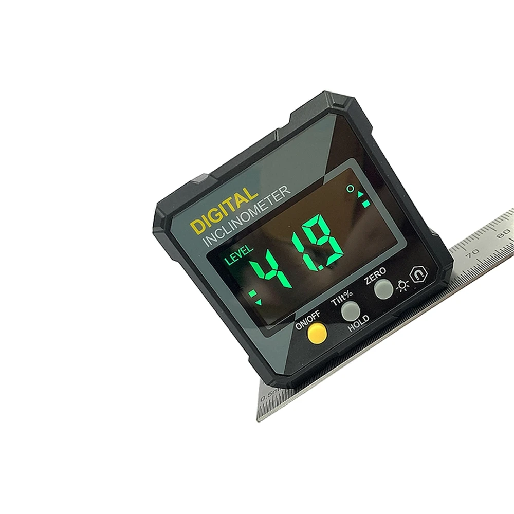 Digital Electronic Level Digital Angle Fnder 4*90 &deg; Magnetic Inclinometer Protractor Precision Level Box for Woodworking digital angle protractor,level gauge,angle measuring tool,angle protractor,digital angle meter,woodworking measuring tool,digital inclinometer,digital level