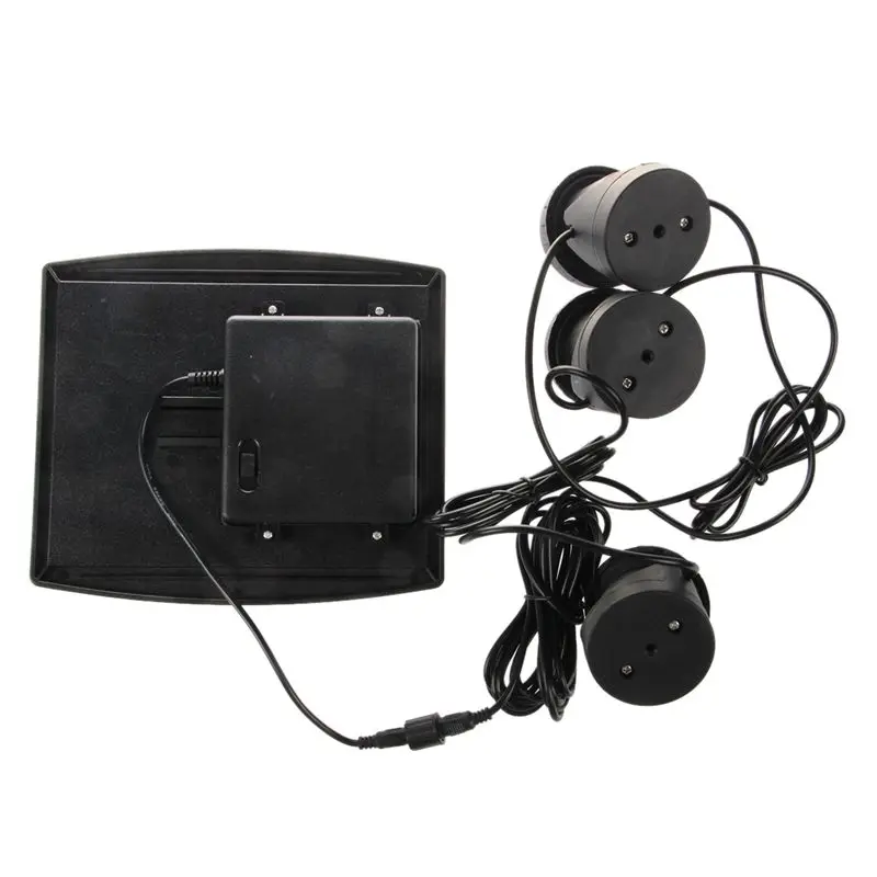 TOP!-Outdoor Solar Powered LED 3 RGB Spotlight Garden Pool Pond Spot Light