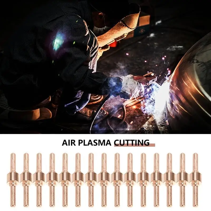 65pcs Plasma Cutter Tip Electrodes Nozzles Kit Consumable Replacement Accessories For PT31 CUT 30 40 50 Cutter Welding Tools miller infinity welding helmet