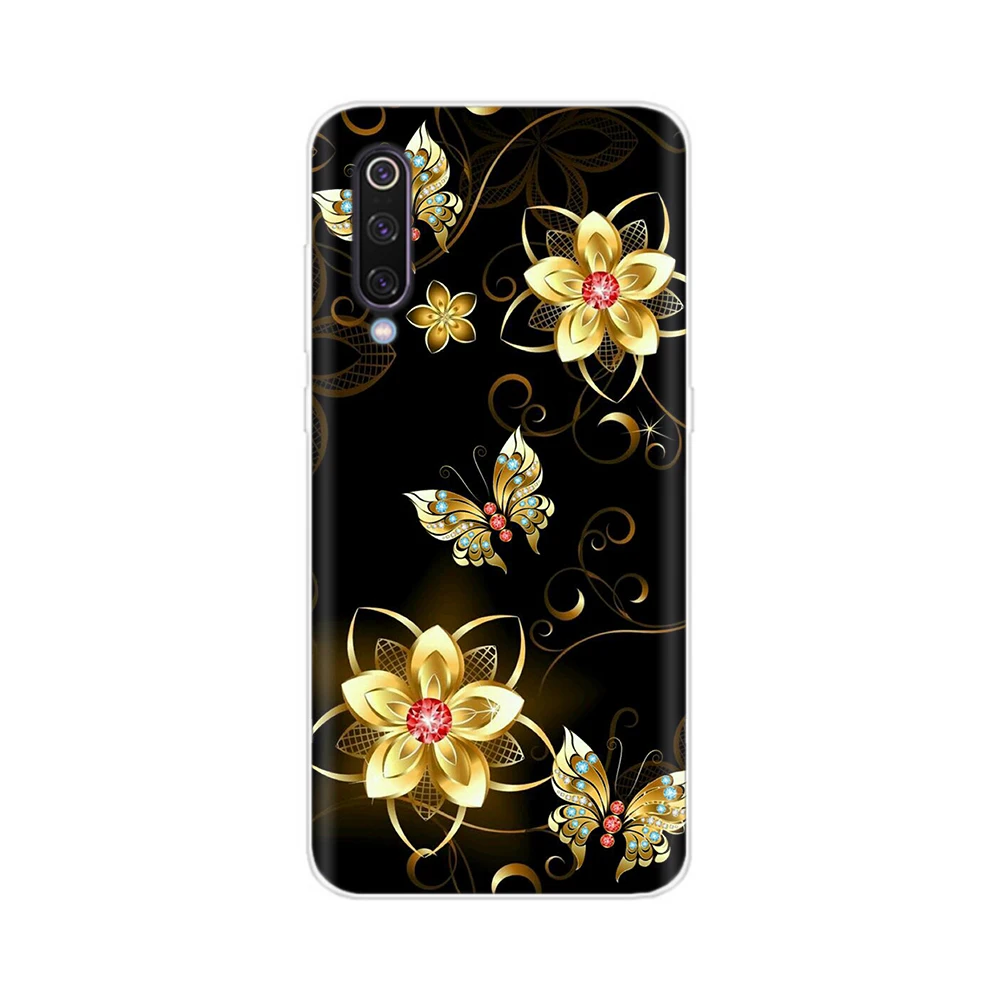 Ốp Lưng Cho Xiaomi Mi 9 Da Ốp Lưng Hoạt Hình Silicon TPU Mềm Dành Cho Xiaomi Mi9 Mi 9 SE Ốp Lưng Điện Thoại vỏ Túi Mi 9 Lite Ốp Lưng Etui xiaomi leather case custom Cases For Xiaomi