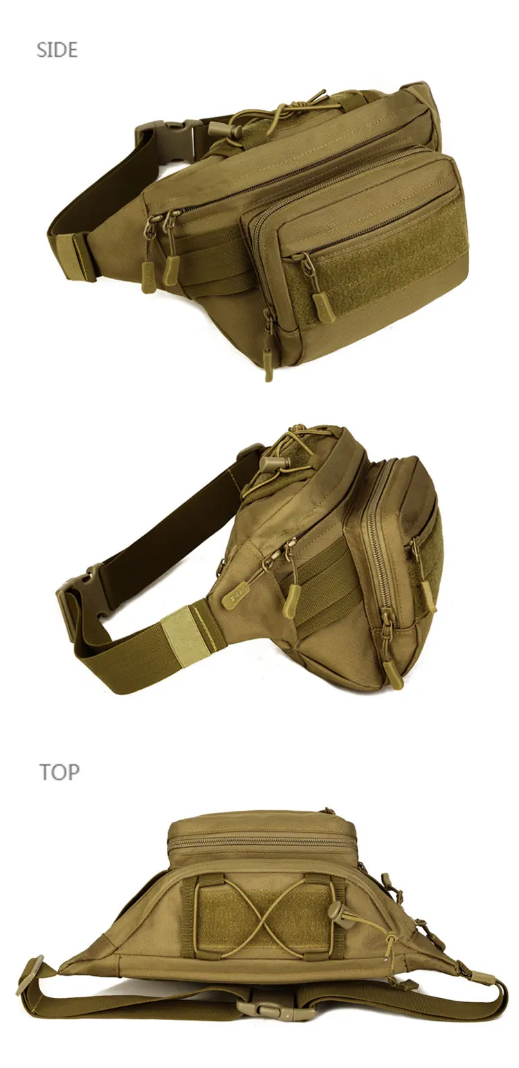 Для мужчин MOLLE армейская сумка на поясном ремне, многофункциональный нагрудная сумка для путешествий, походная сумка через плечо, наружная Военная спортивная сумка через плечо сумка