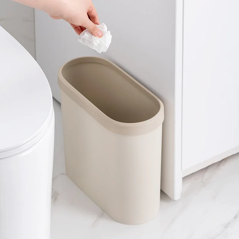 Youpin узкий слот ConciseTrash Can контрастный цвет кухня гостиная ванная мусорная корзина