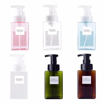 

Multiple Colors Pressing Facial Cleansing Foaming Bottle Shampoo Hand Sanitizer Lotion Bottles Business Travel Makeup Clean Tool