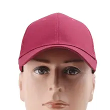 Бейсбольная кепка, 1 шт., наружная, солнцезащитная, конский хвост, бейсболка, женская, грязная, булочка, теннисная Кепка, Регулируемая Кепка, 11UE