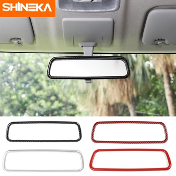 

SHINEKA Interior Mouldings For Suzuki Jimny Car Interior Rearview Mirror Trim Cover Stickers Accessoroies For Suzuki Jimny 2019+