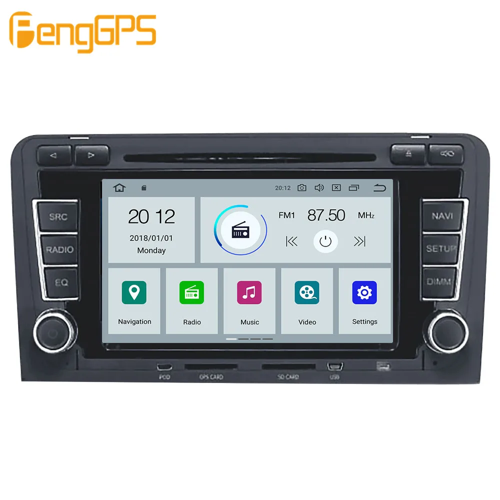 Excellent Android 9.0 4+64GB px5 Built-in DSP Car multimedia DVD Player GPS Radio For Audi A3 S3 2003-2013 GPS Navigation stereo Video 2 Excellent Android 9.0 4+64GB px5 Built-in DSP Car multimedia DVD Player GPS Radio For Audi A3 S3 2003-2013 GPS Navigation stereo Video 2