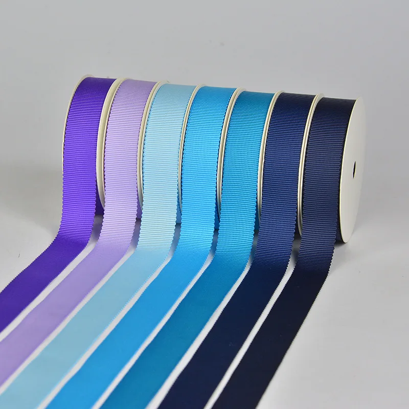 (50 ярдов/рулон) grosgrain petersham Ленты волна границы подарочная упаковка Праздничная