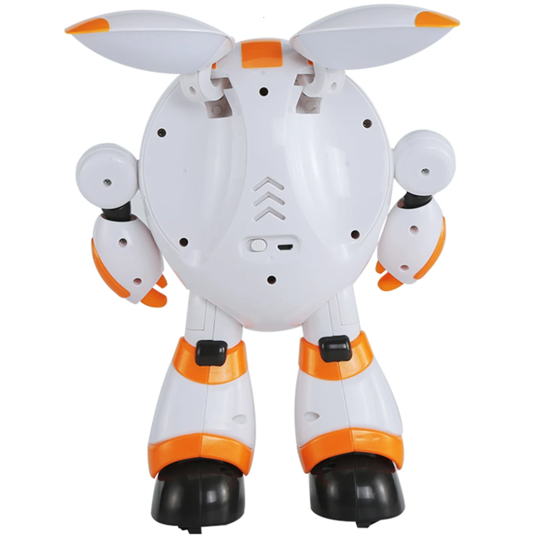 Rowsfire умный ходячий робот RC электронный танцующий Поющий Робот игрушка для детей-оранжевый/синий
