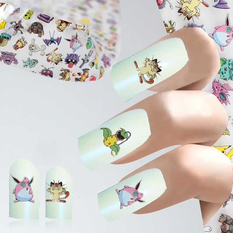 Hello Kitty Nail Foil Transfer nail Art Kawaii (10 rolls) 4cmX100