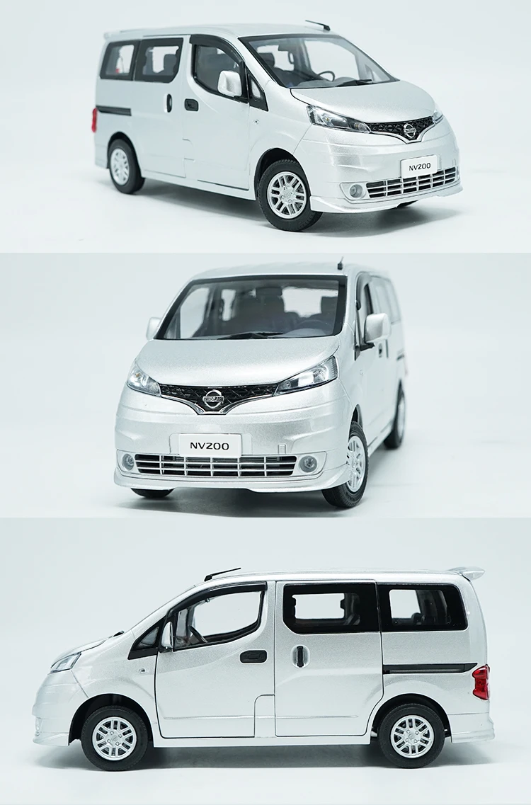 1:18 высокое тщательное NISSAN NV200 MPV сплав модель автомобиля статические металлические модельные автомобили с оригинальной коробкой