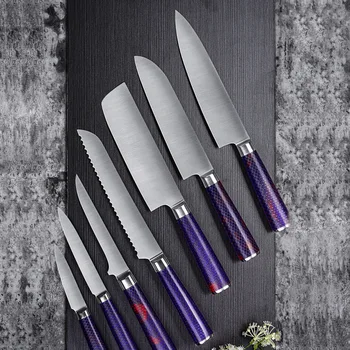 

Stainless Steel Knife Aluminum Honeycomb Handle Boning Knife Chef Knife Sashimi Knife Kitchen Knife