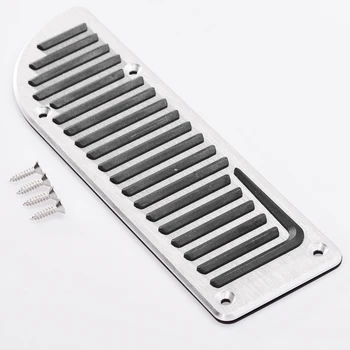 

1 Set Car Aluminum Footrest Rest Gas Pedal Pad for for Volvo S60 V60 XC60 V70 XC70 S80 Car Rest Pedal Car Accessories Tools
