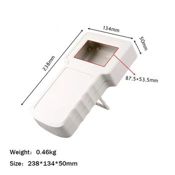 

New Plastic Controller Shell Junction Box Electronic Project Equipment Case for PCB Handheld Enclosure Instrument Box