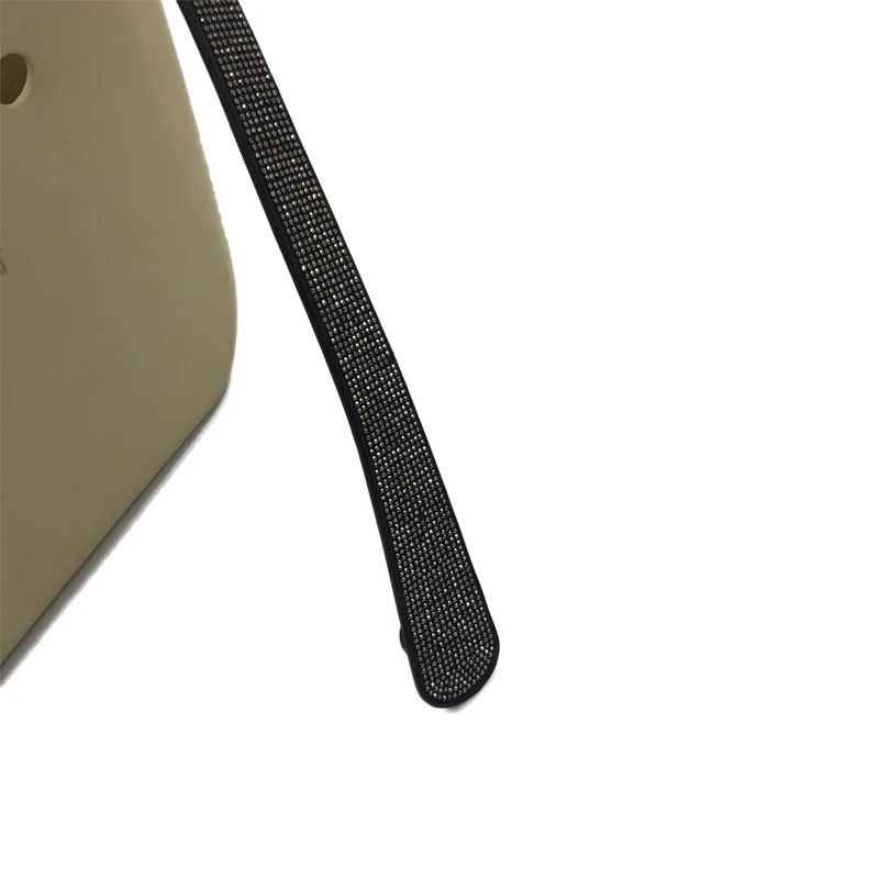 1 пара 47 см 70 см Алмазная плоская искусственная кожа Pu ручки для классического Мини O сумка Obag Сумочка ручная сумка силиконовые сумки