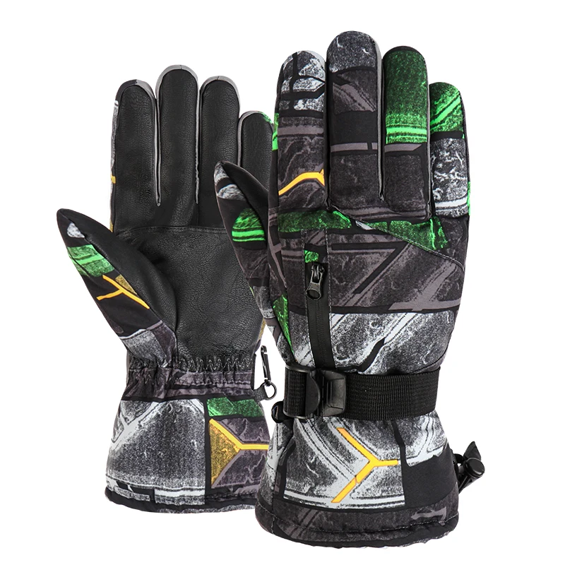 

Snowboard Gloves Touch Screen Fleece Winter Warm Professional Ski Gloves Ultralight Waterproof Motorcycle Thermal Snow gloves