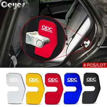 

4Pcs Car Door Lock Cover Case Sticker for Opel Insignia OPC Auto Emblems Covers Stickers Exterior Decoration Assessories Styling