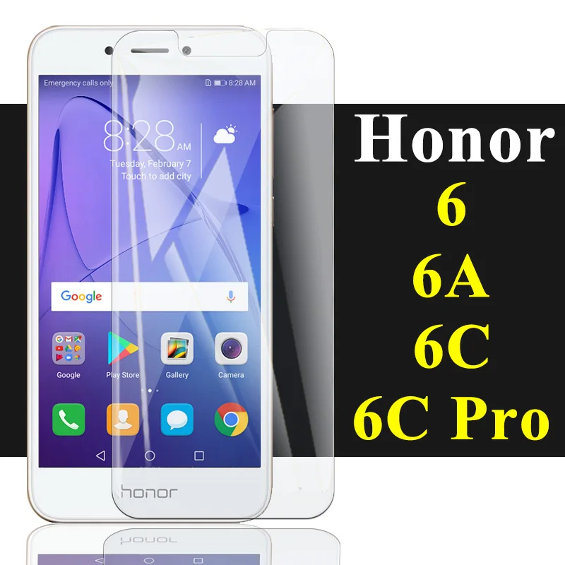 Защитное стекло Honor 6a 6c Pro Защитная Броня 6x закаленное Honer 6 A C X защита экрана C6 для huawei A6 Honor6a Nonor 6cpro X6