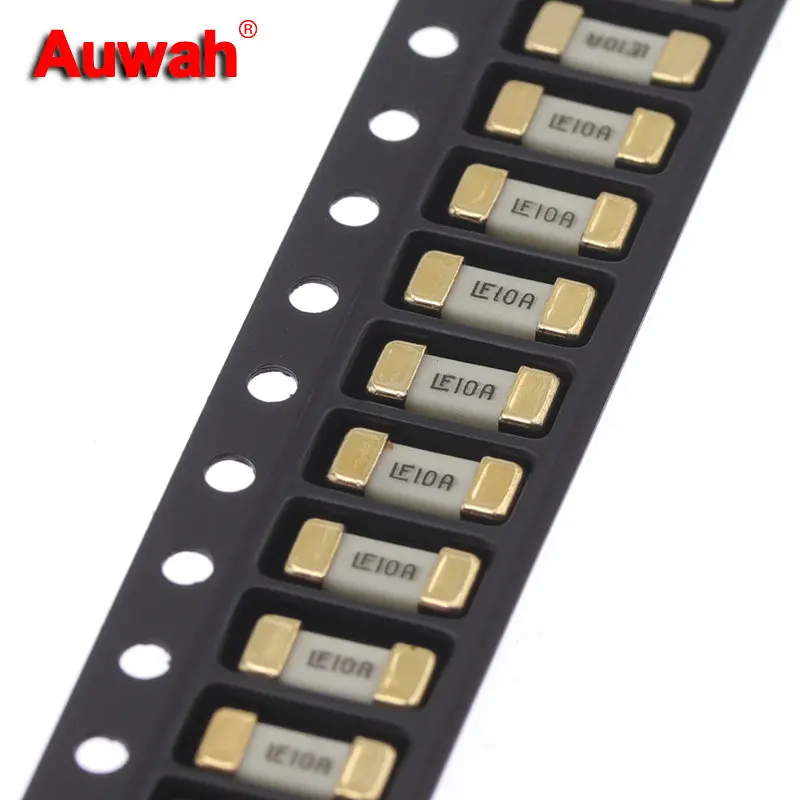 10pcs 1808 125V SMD Fast blow fuse 1A 2A 3A 4A 5A 6.3A 7A 8A 10A 12A 15A 20A 2410 0451 Series Ultra-rapid Fuses New original