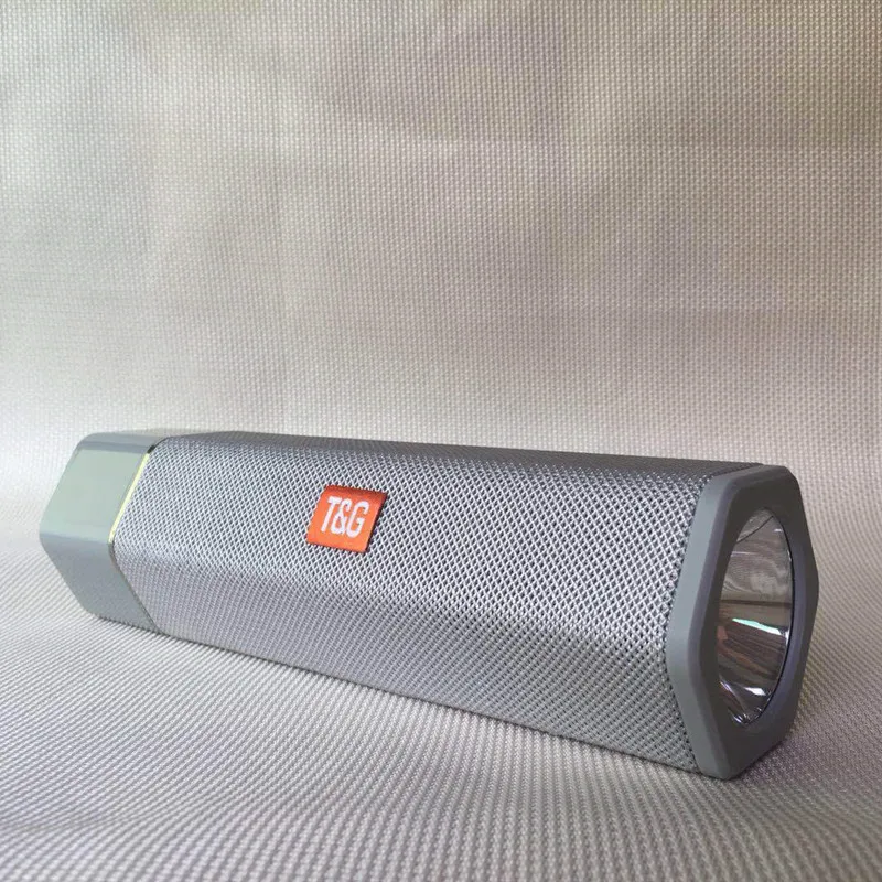 TG603 тканевый светодиодный фонарик поддерживает OEM аудио вход портативный беспроводной TF динамик с функцией Bluetooth Сабвуфер Altavoz Boombox F4040C - Цвет: C